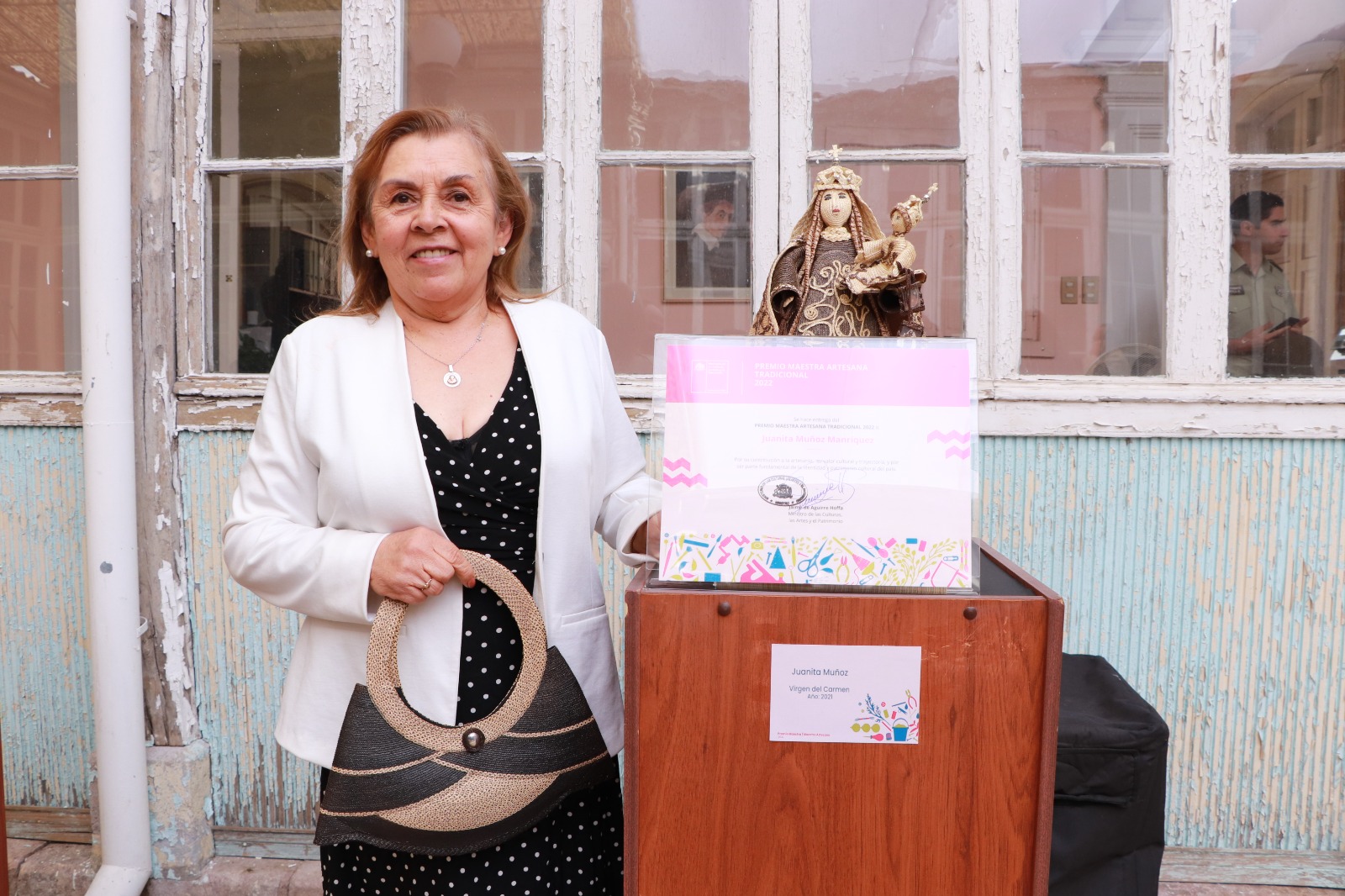 Juana Muñoz, premio Maestra Artesano Tradicional 2022