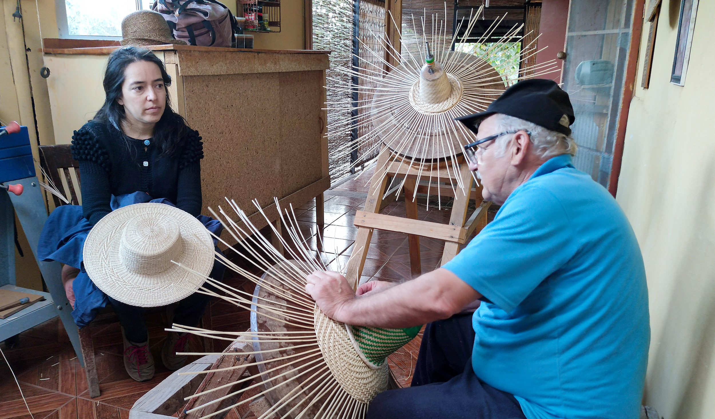 Visitando a don Segundo Rodríguez